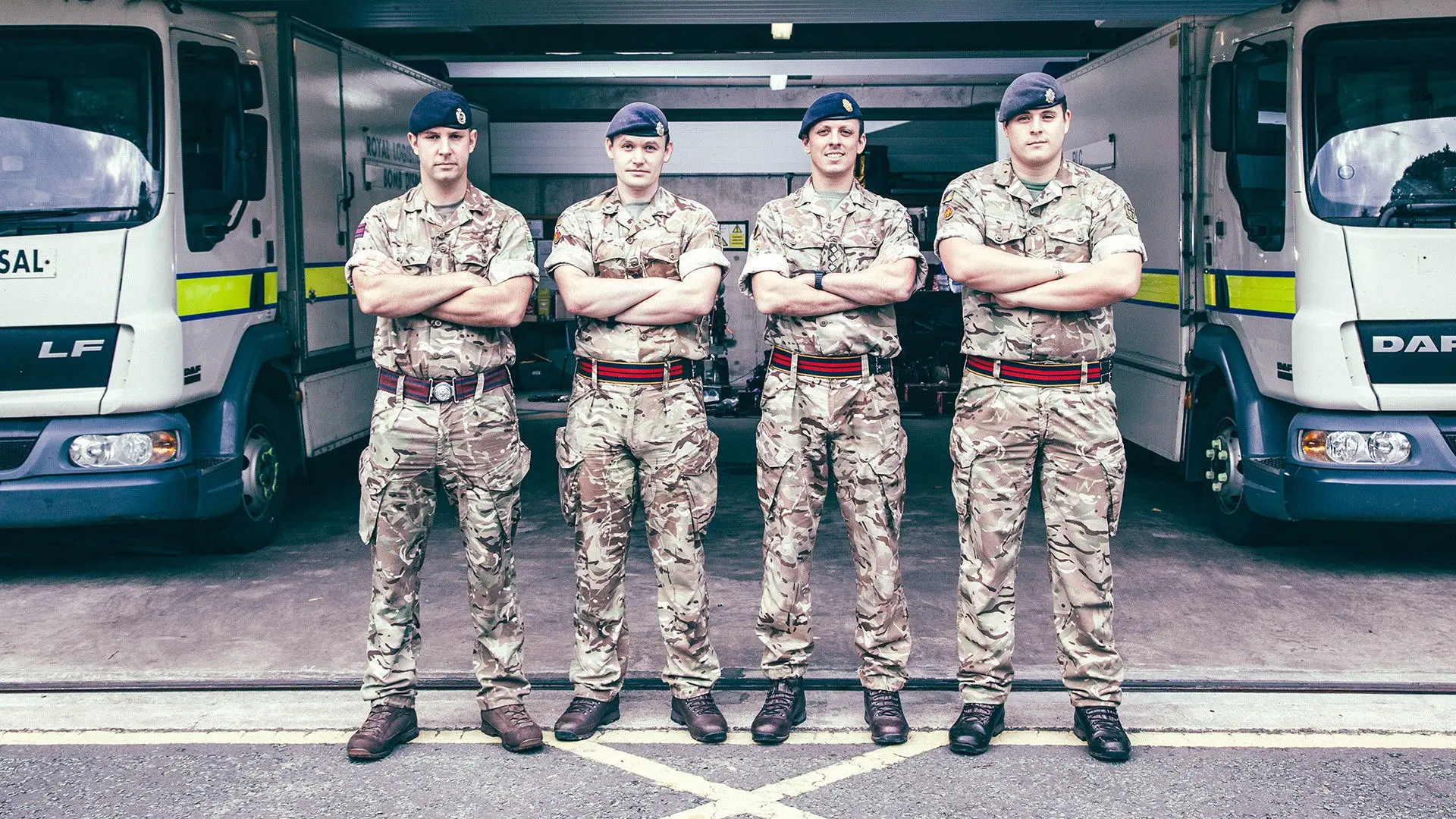 Inside the Bomb Squad backdrop