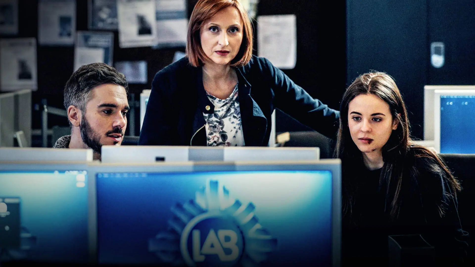 LAB backdrop