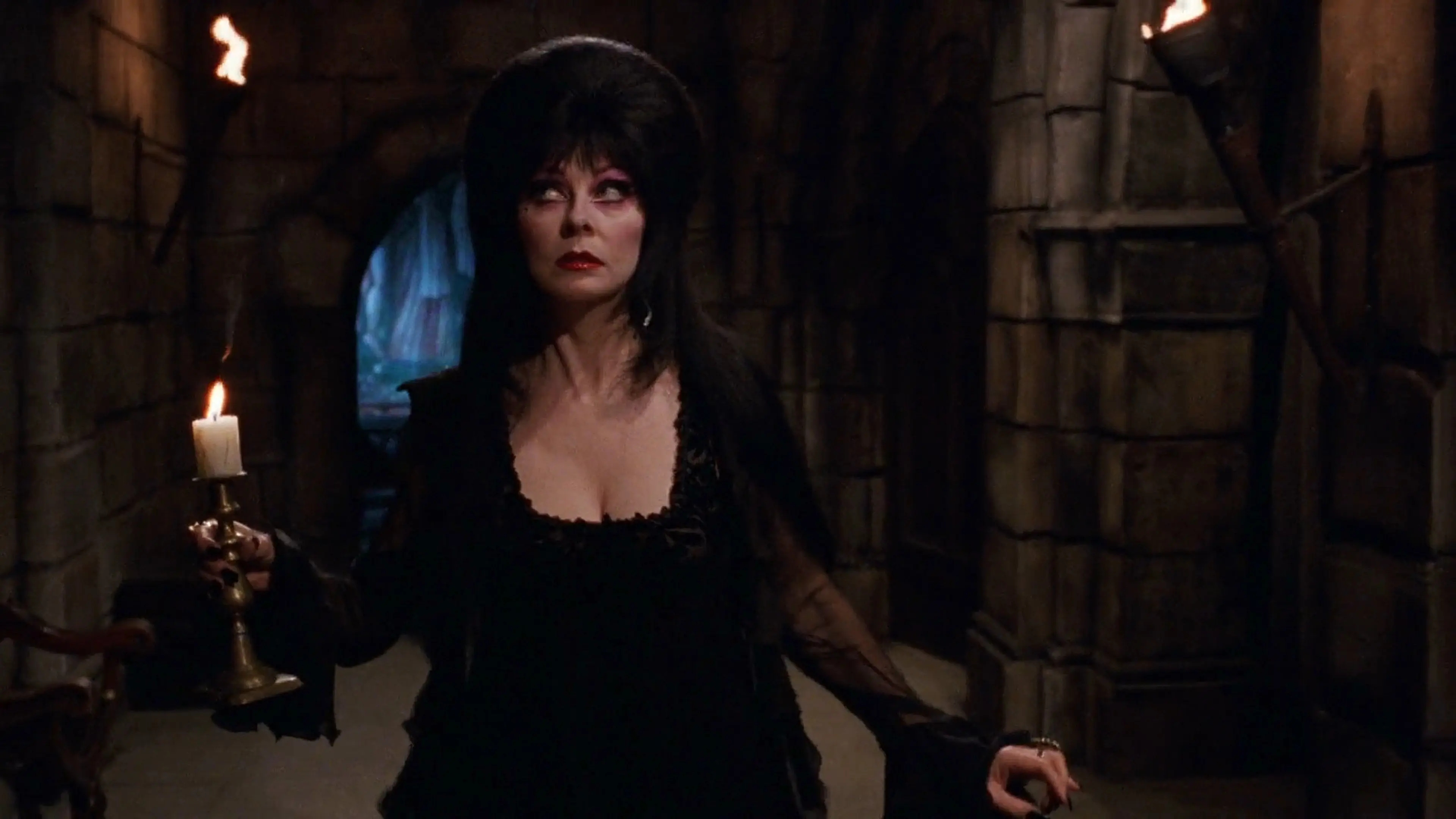 Elvira's Haunted Hills backdrop