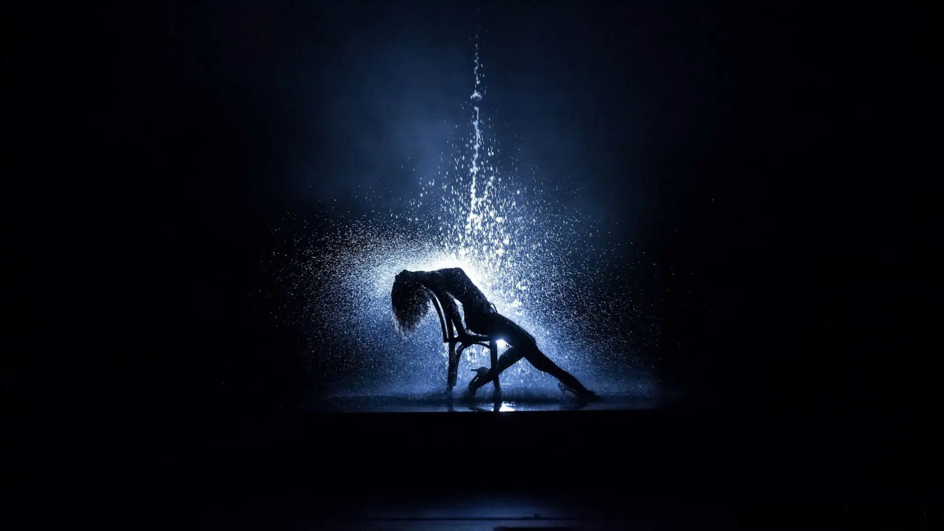 Flashdance backdrop
