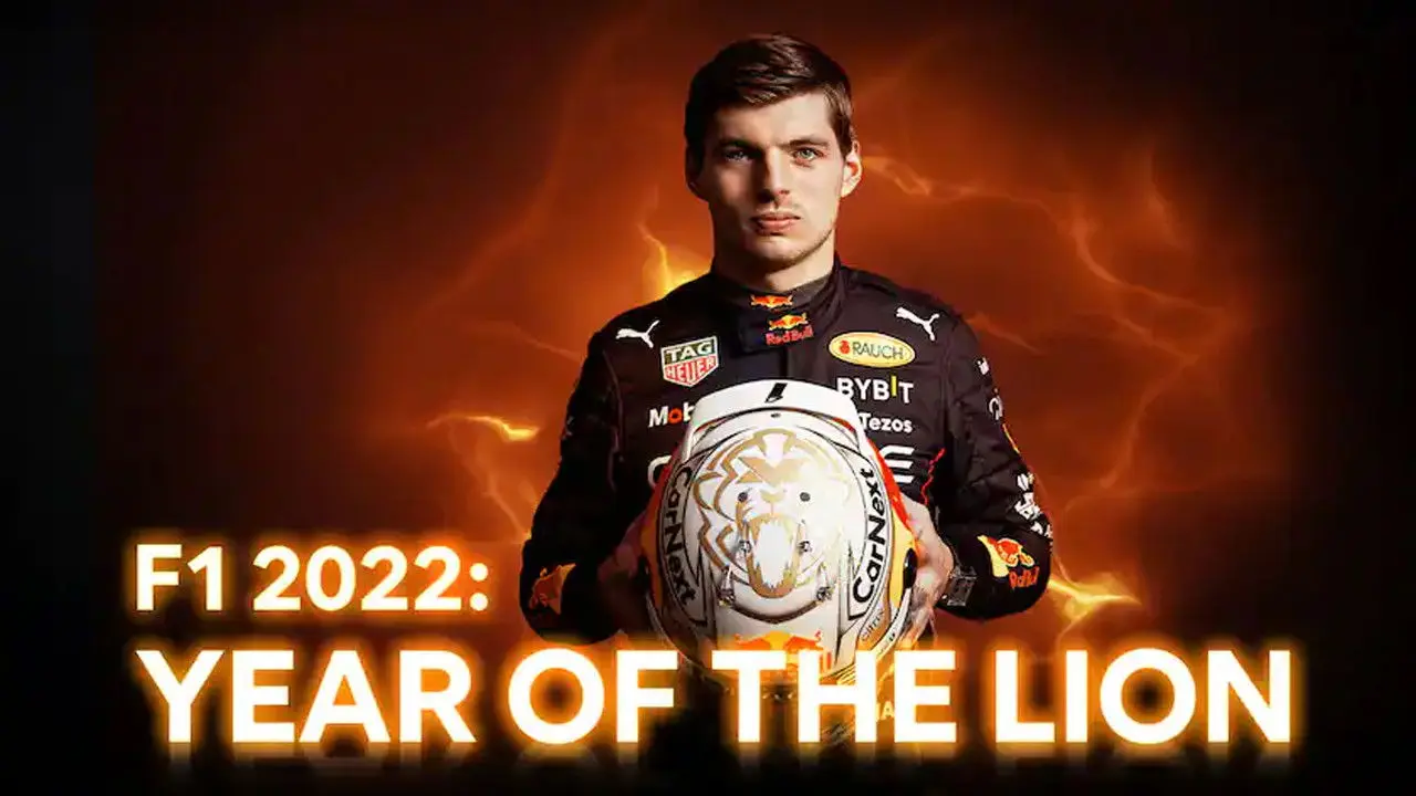 F1 2022: Year of the Lion backdrop