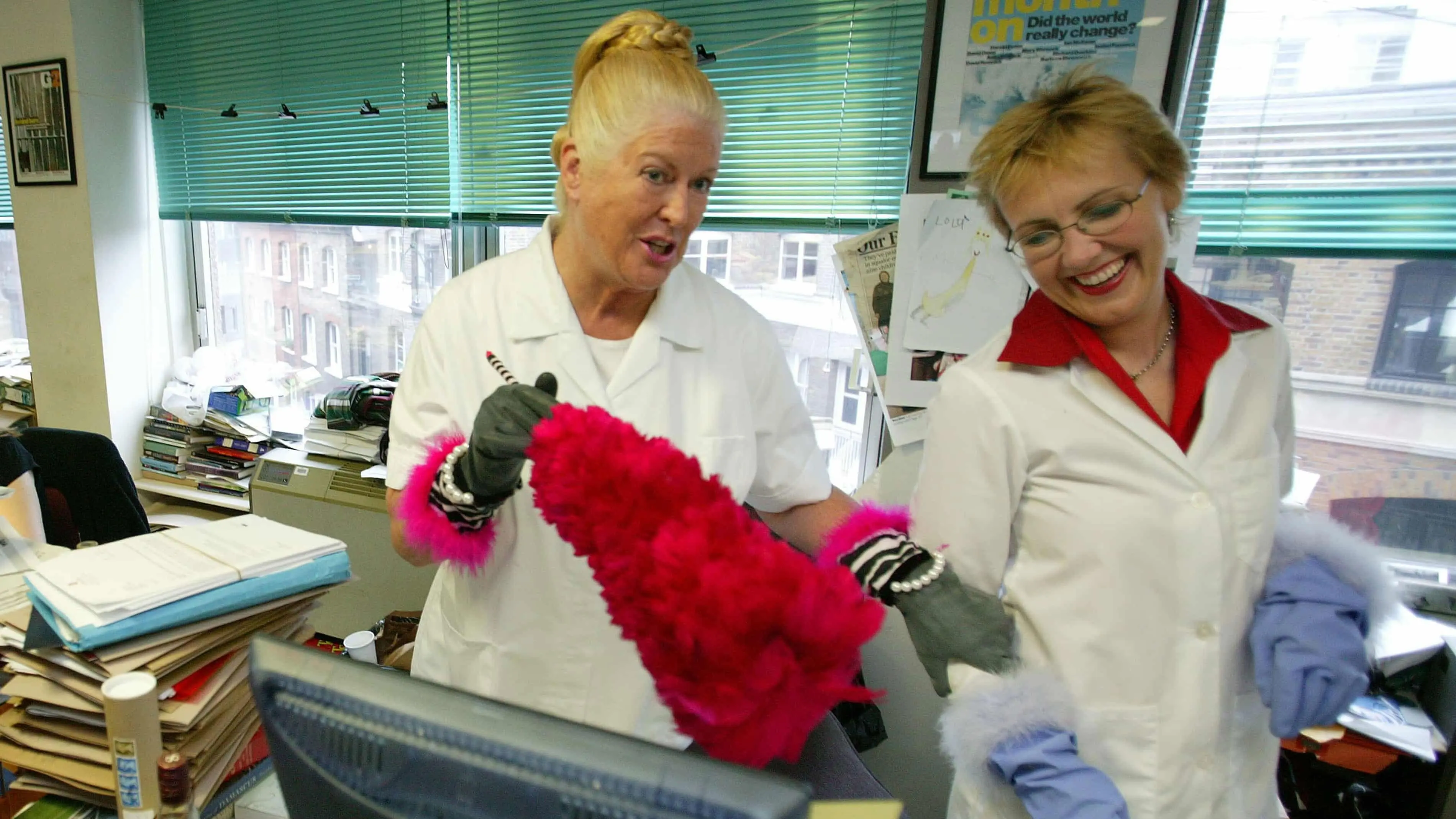 When Kim & Aggie Went To Hospital backdrop
