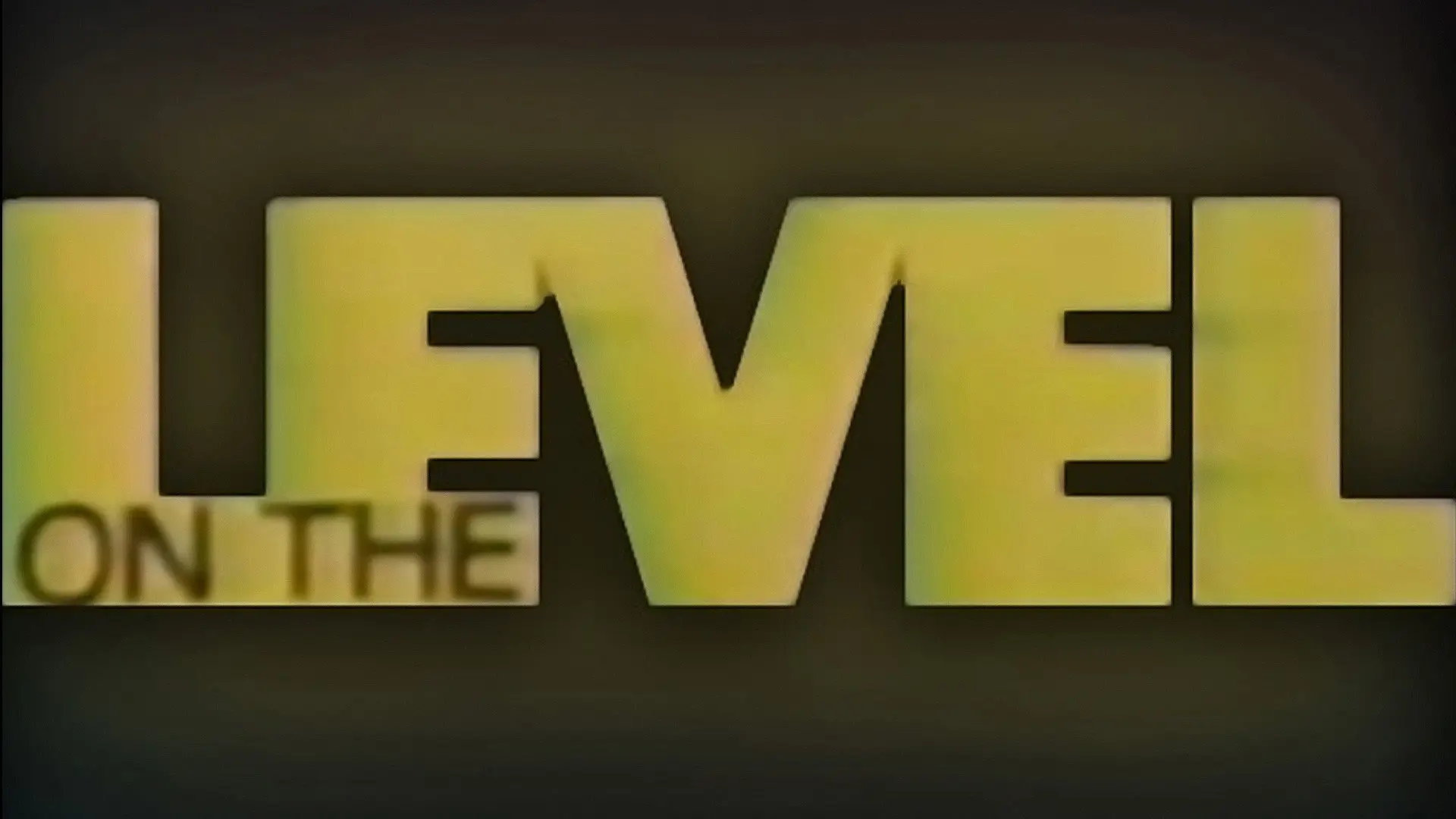 On The Level backdrop