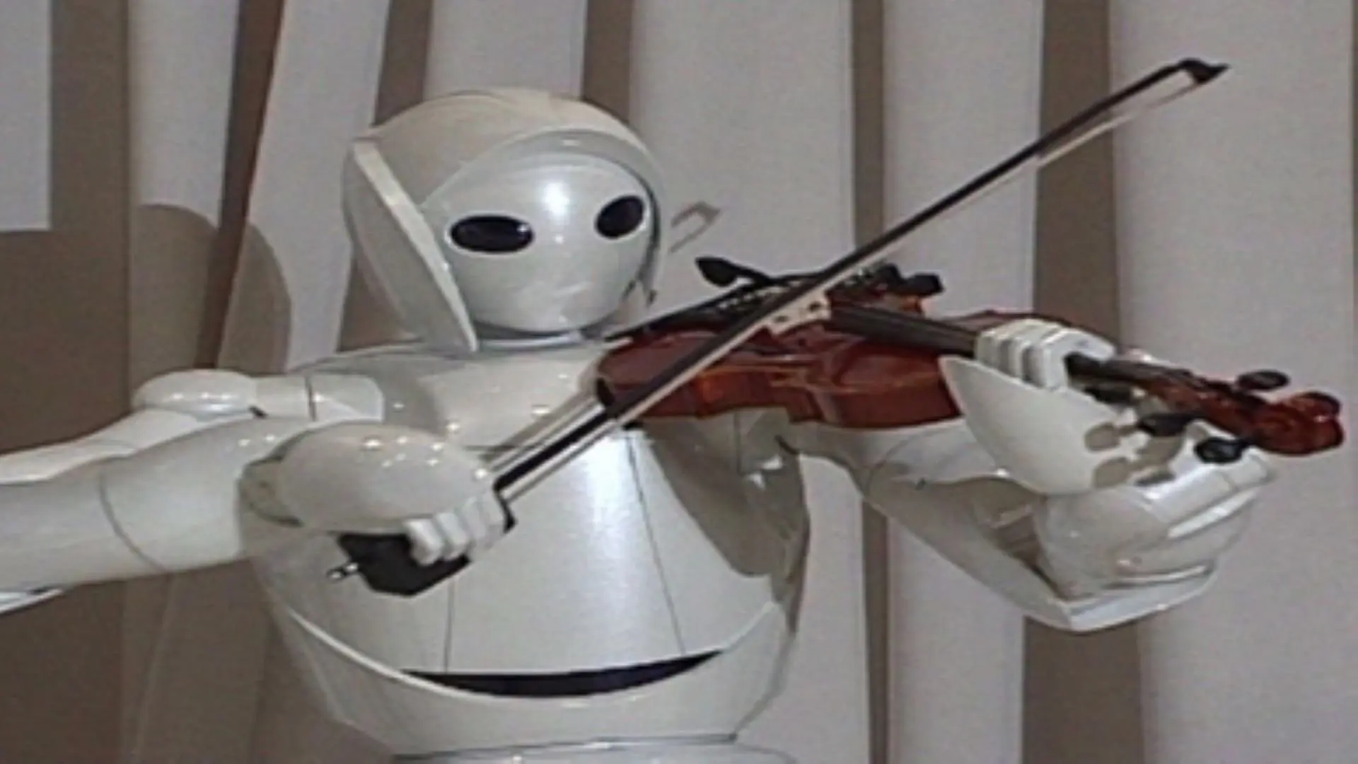 Robot world - A meeting with your alternate double backdrop