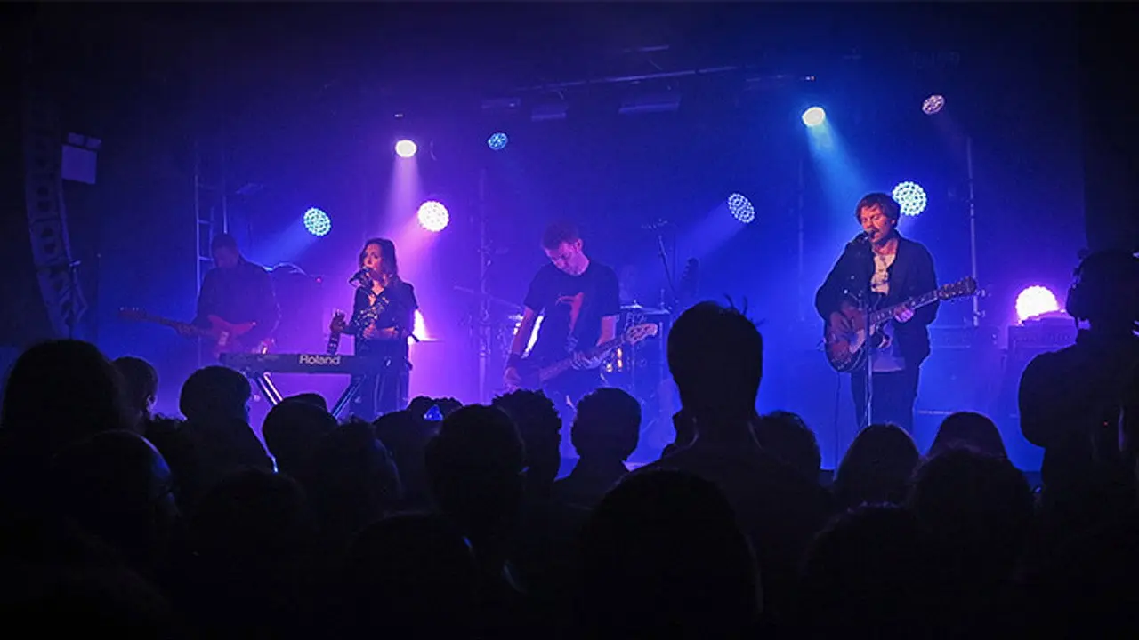Slowdive: Live at The Garage, London, UK backdrop