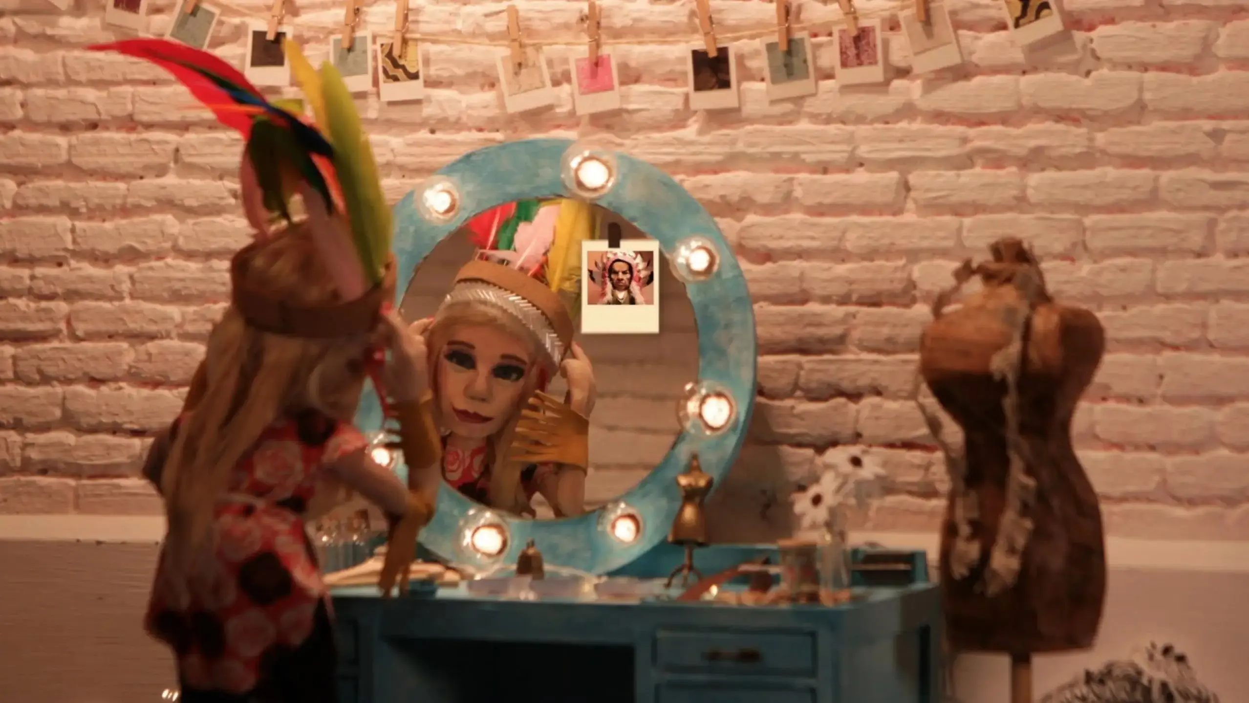 Hipster Headdress backdrop
