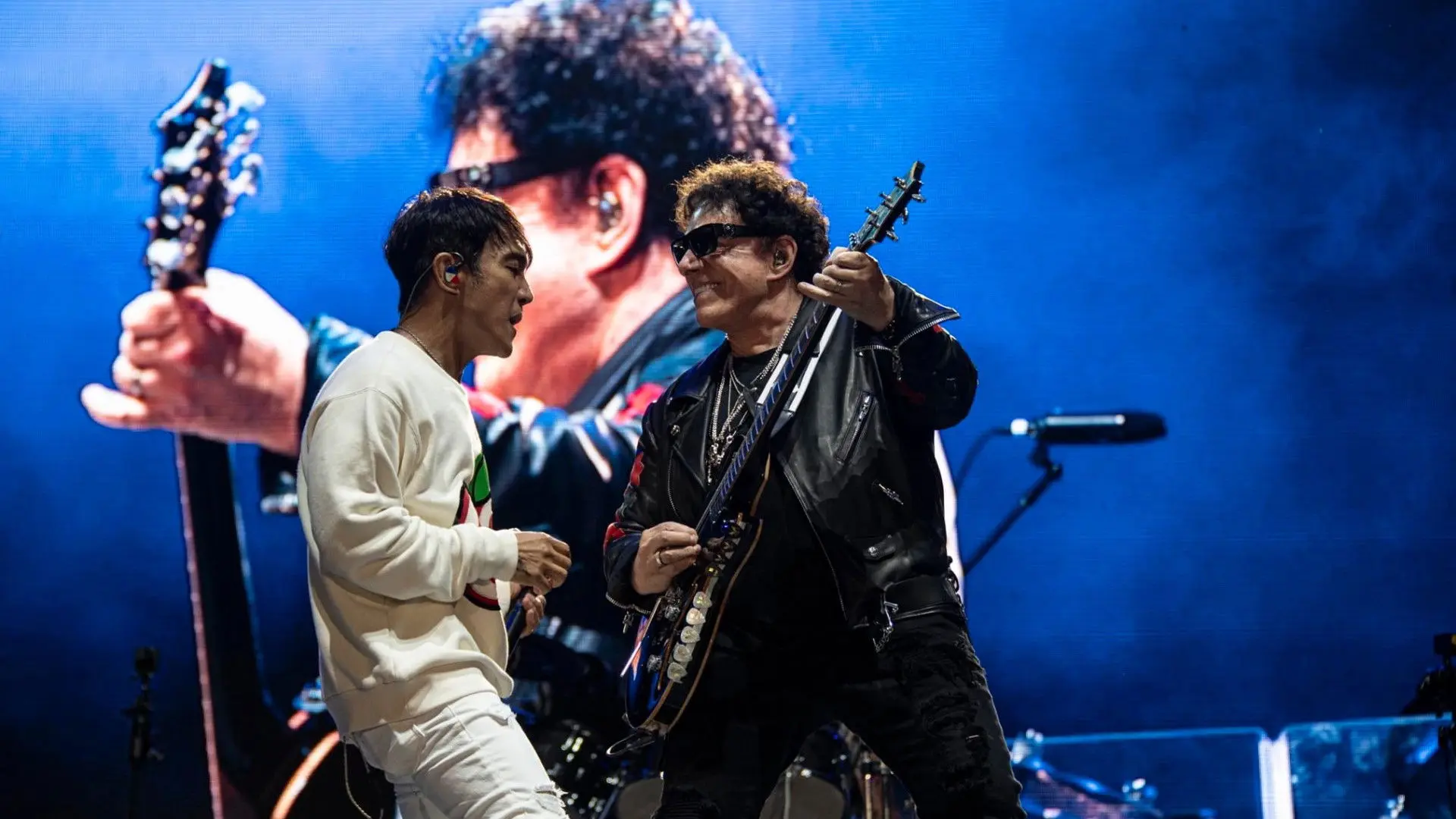 Journey - Live in concert at Lollapalooza backdrop