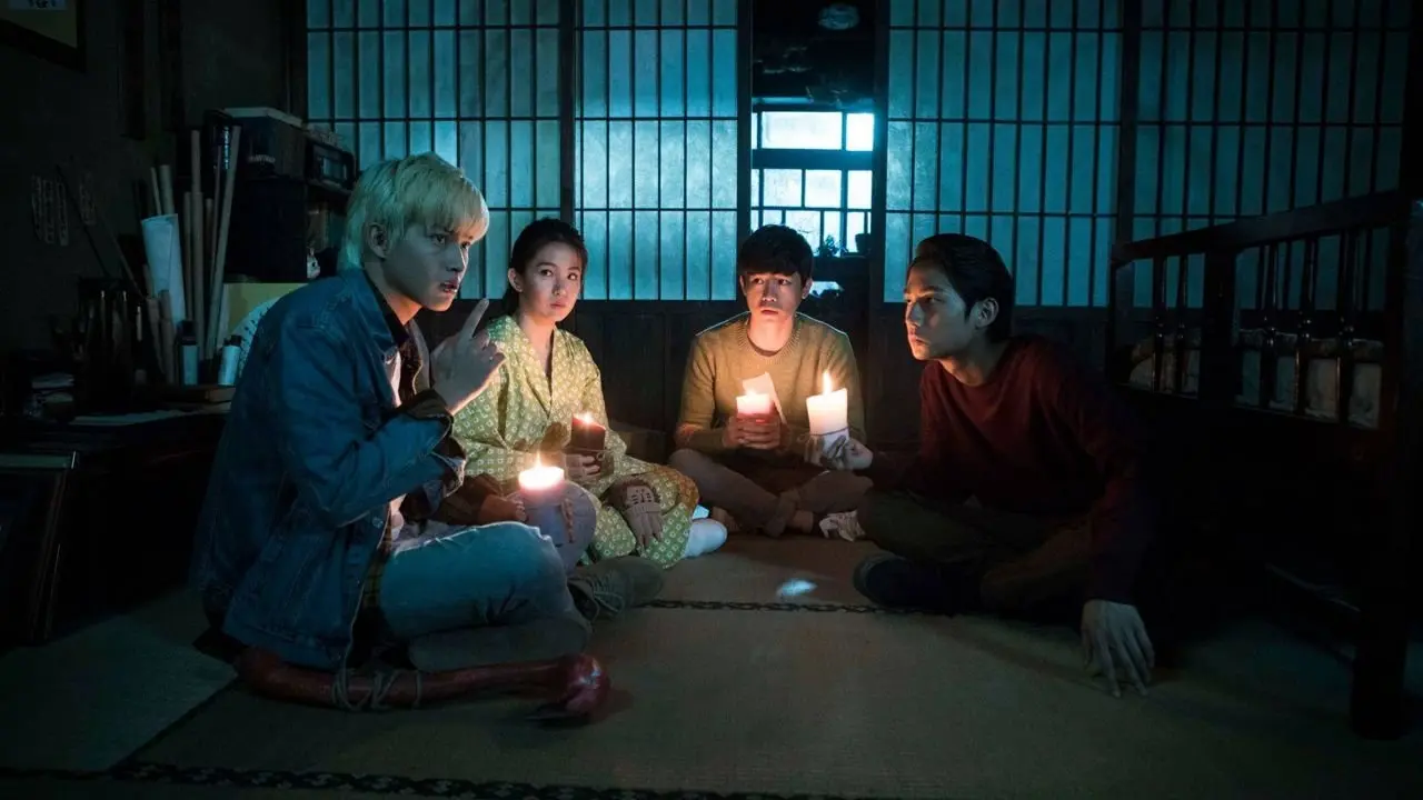 Secrets in the Hot Spring backdrop