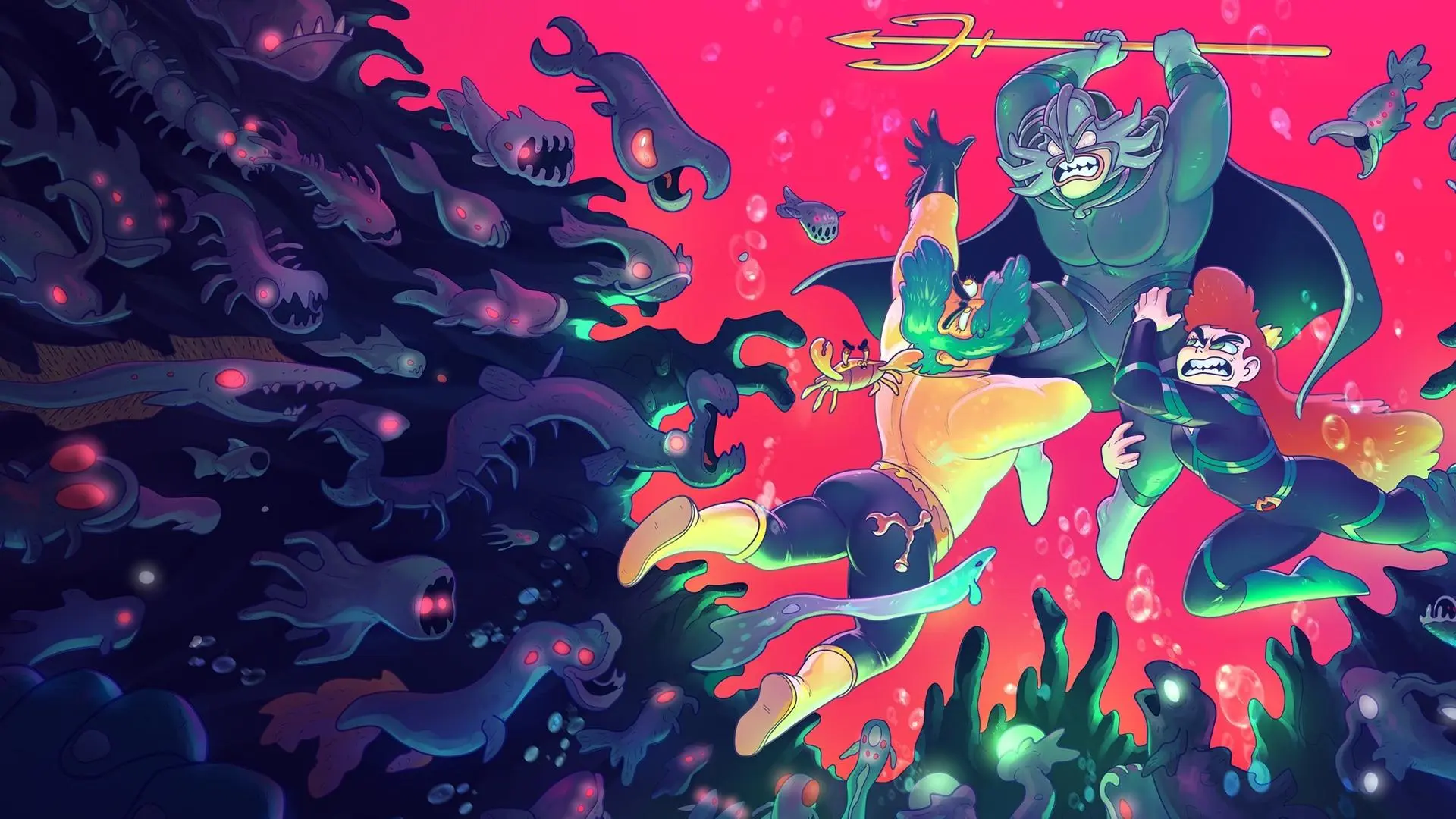 Aquaman: King of Atlantis backdrop