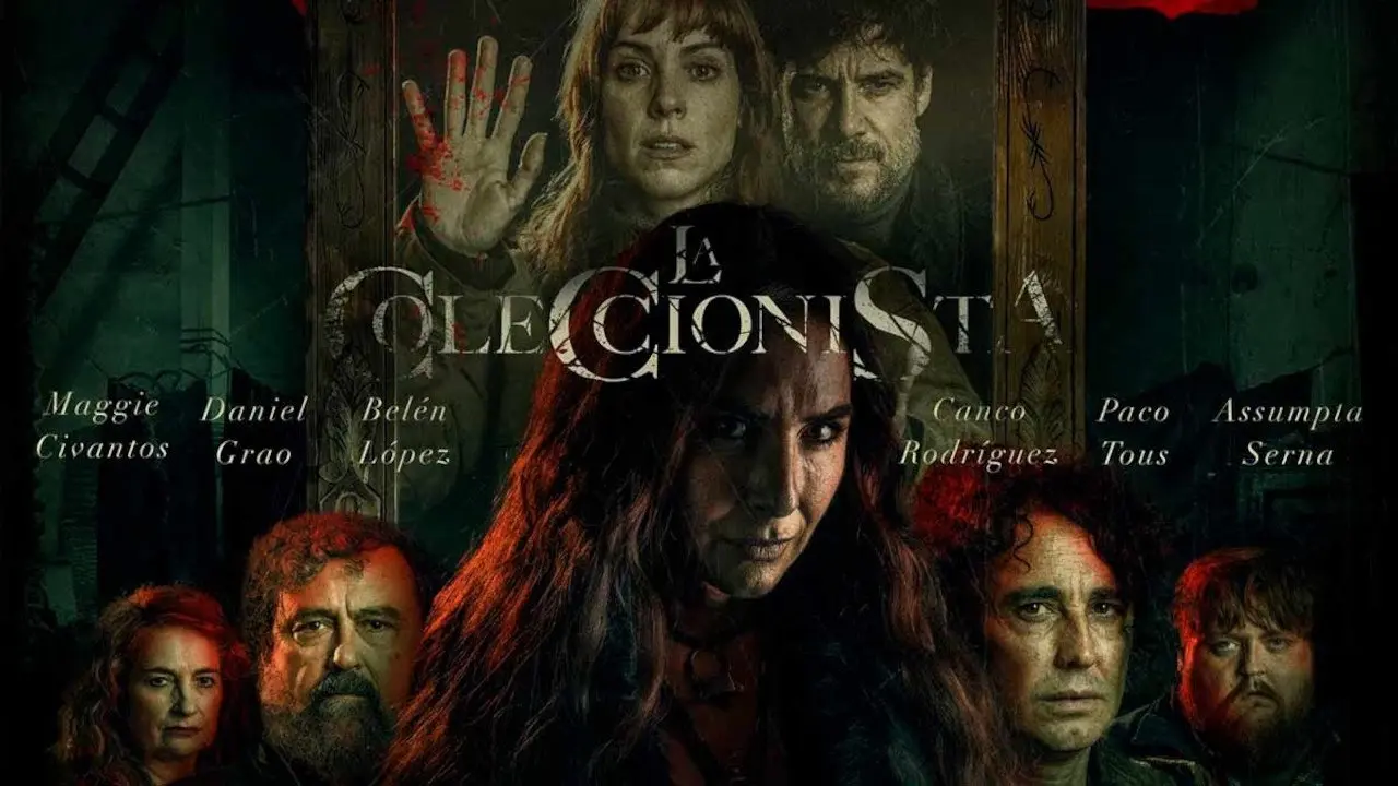 La coleccionista backdrop