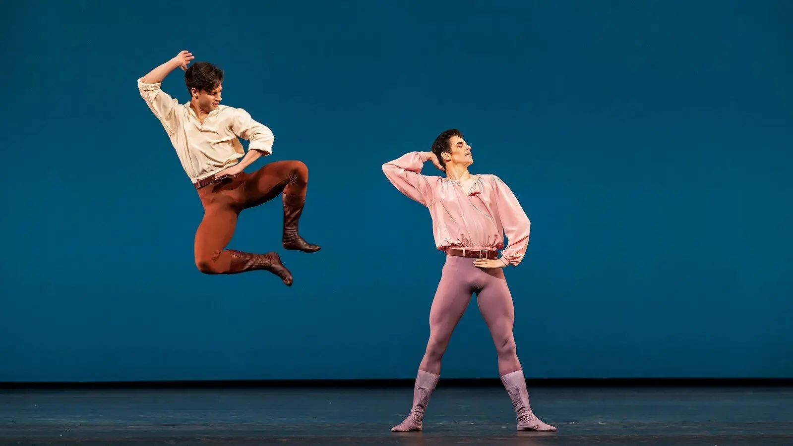The Cellist / Dances at a Gathering (The Royal Ballet) backdrop