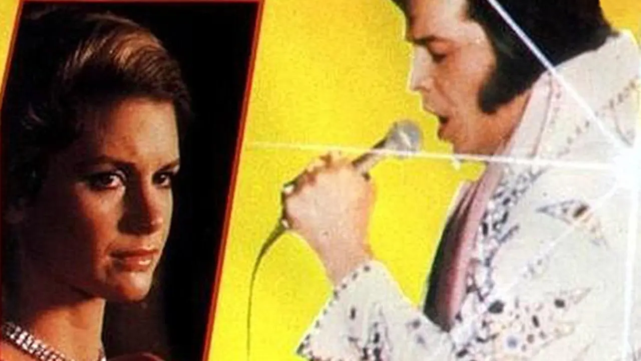 Elvis and the Beauty Queen backdrop