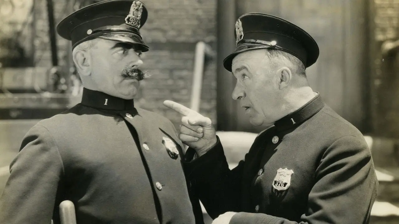 Riley the Cop backdrop