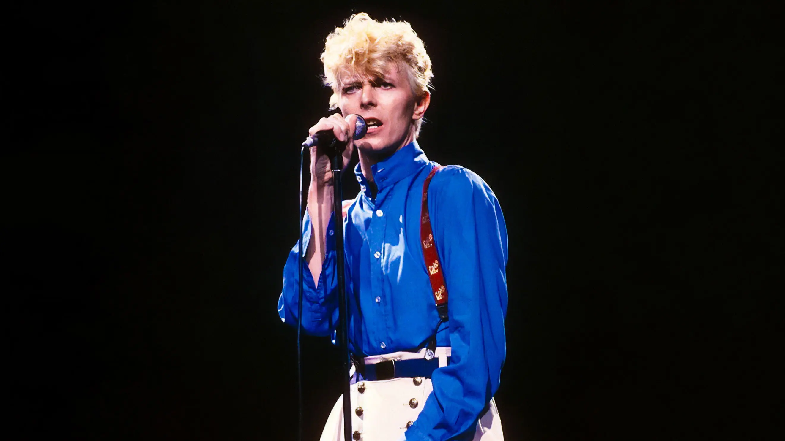 David Bowie: Serious Moonlight Sydney backdrop