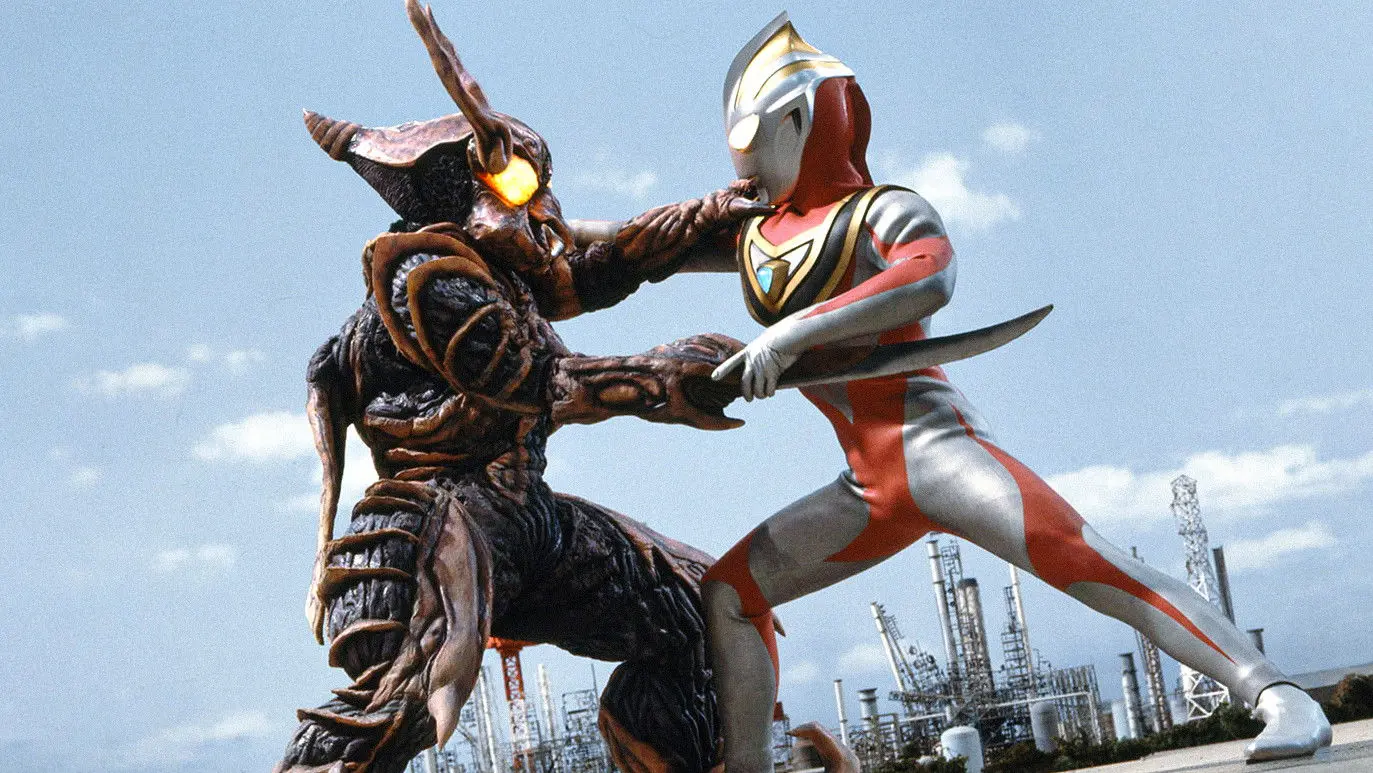 Ultraman Gaia backdrop