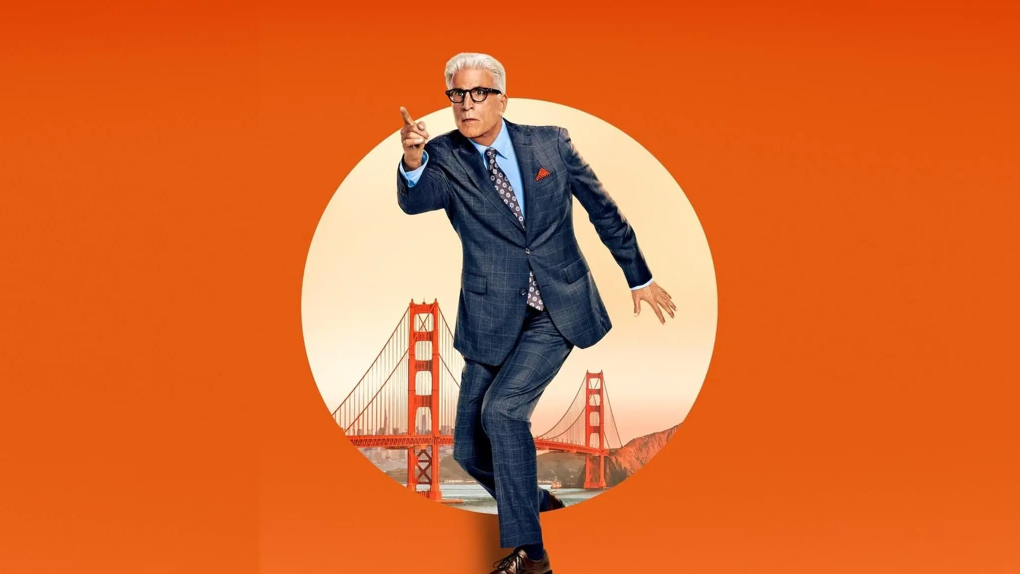 A Man on the Inside backdrop