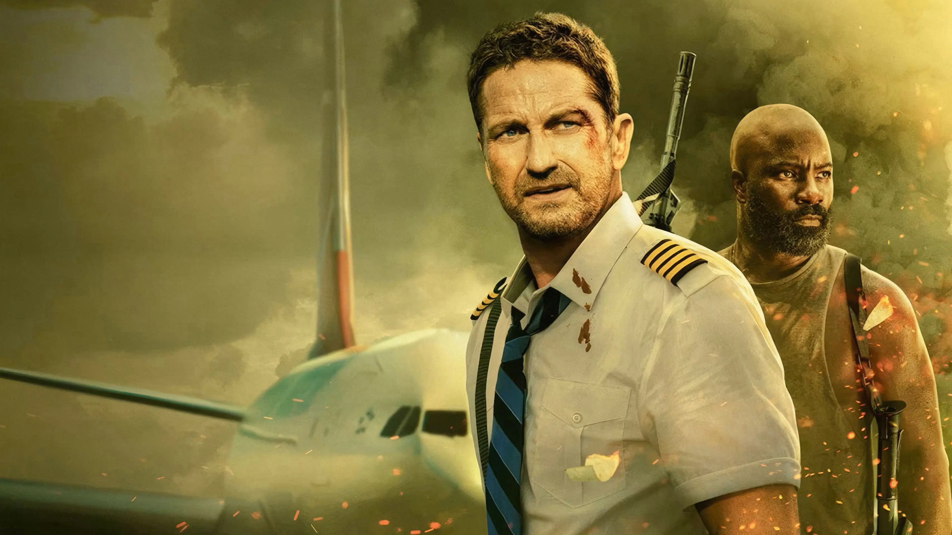 Plane backdrop