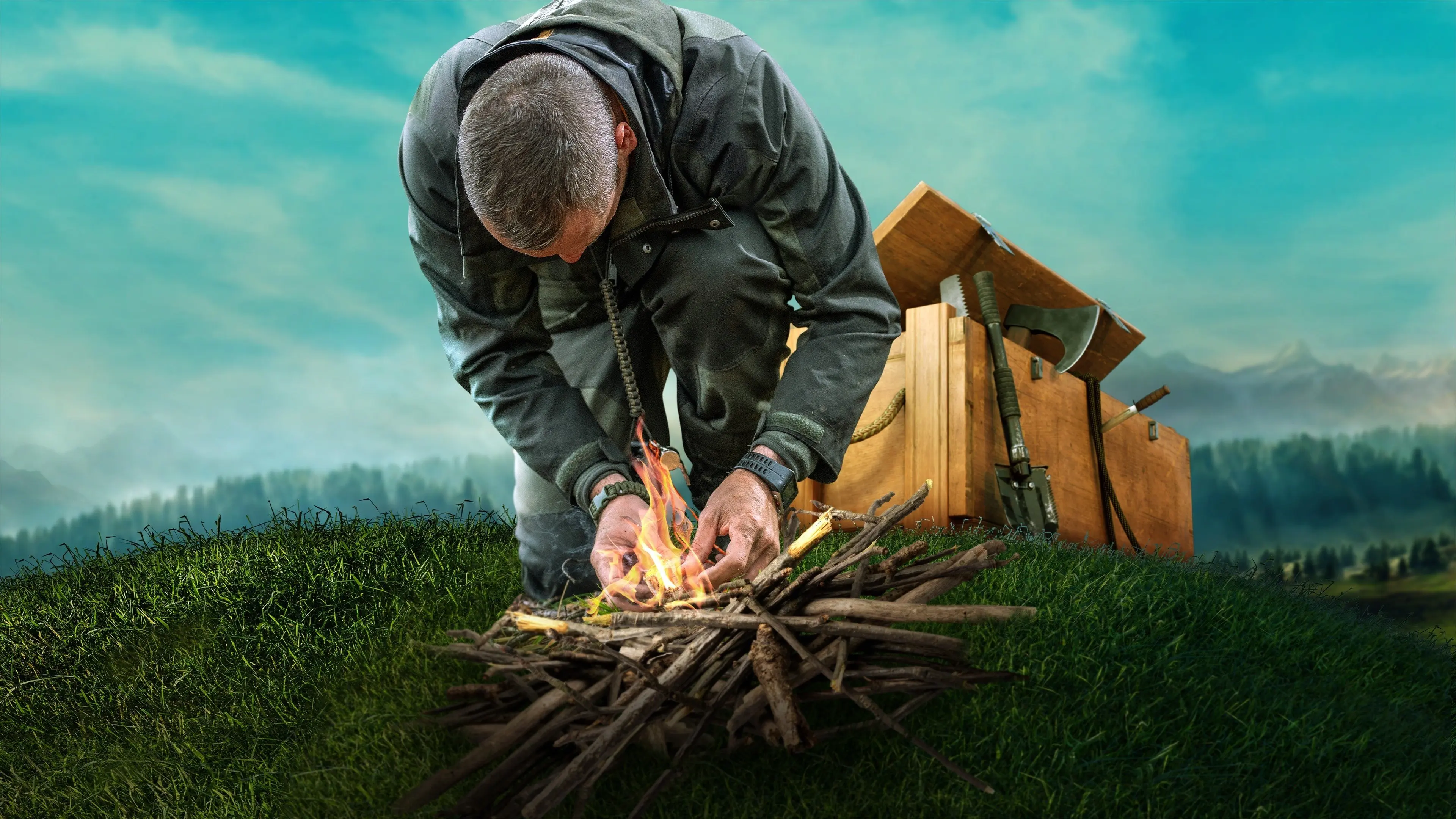 Alone: The Skills Challenge backdrop