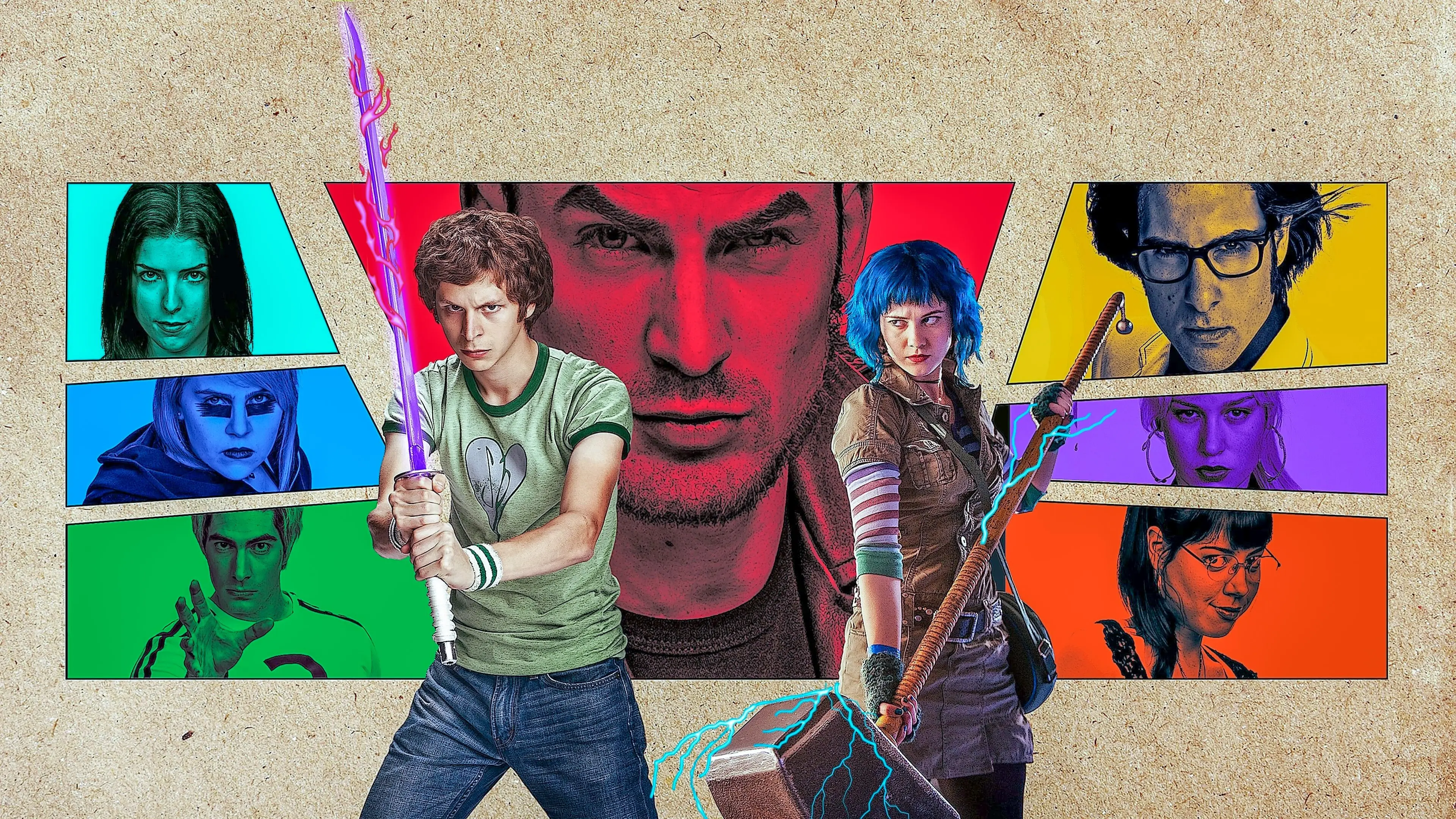 Scott Pilgrim vs. the World backdrop