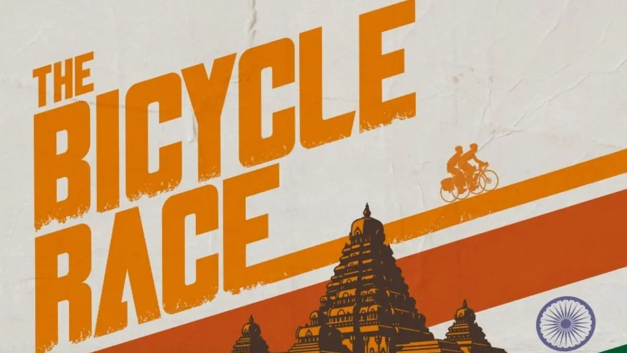 The Bicycle Race backdrop