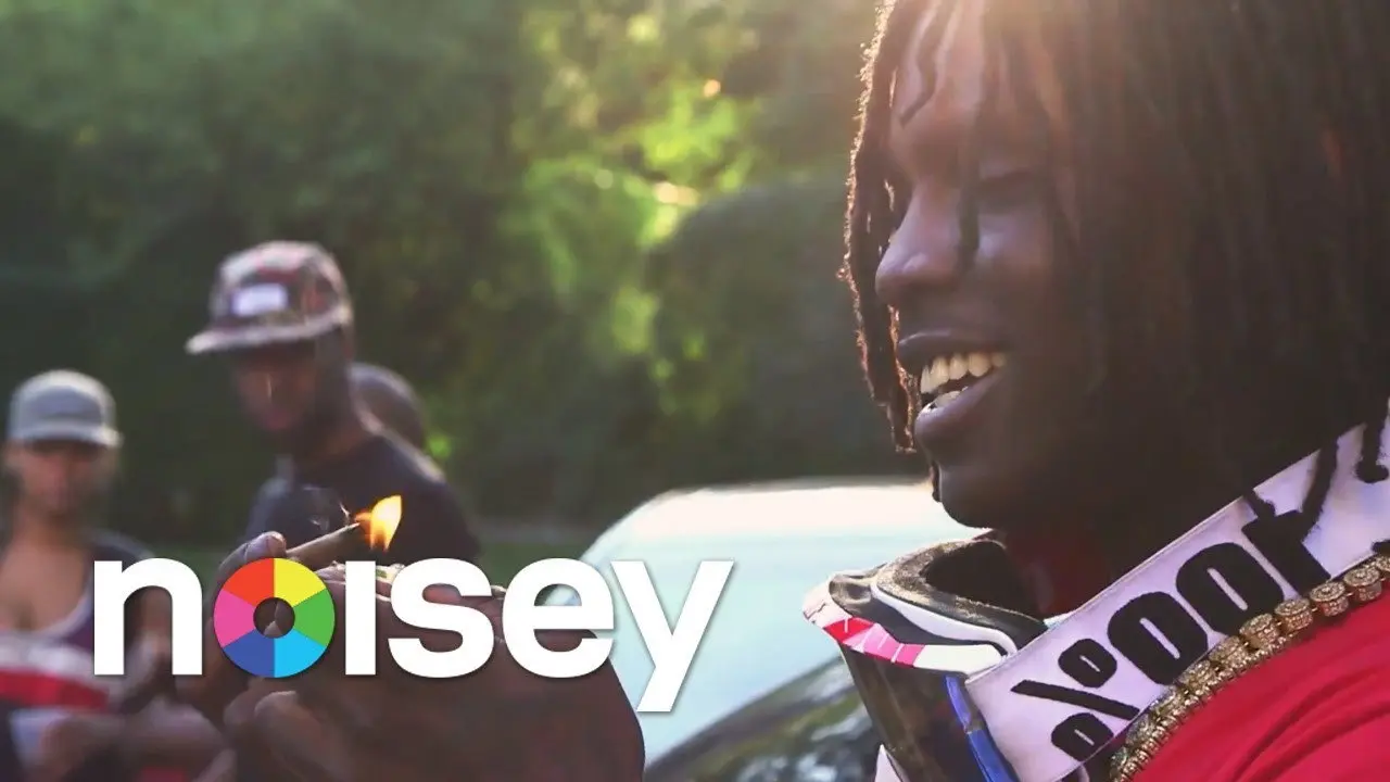 Noisey Chiraq backdrop