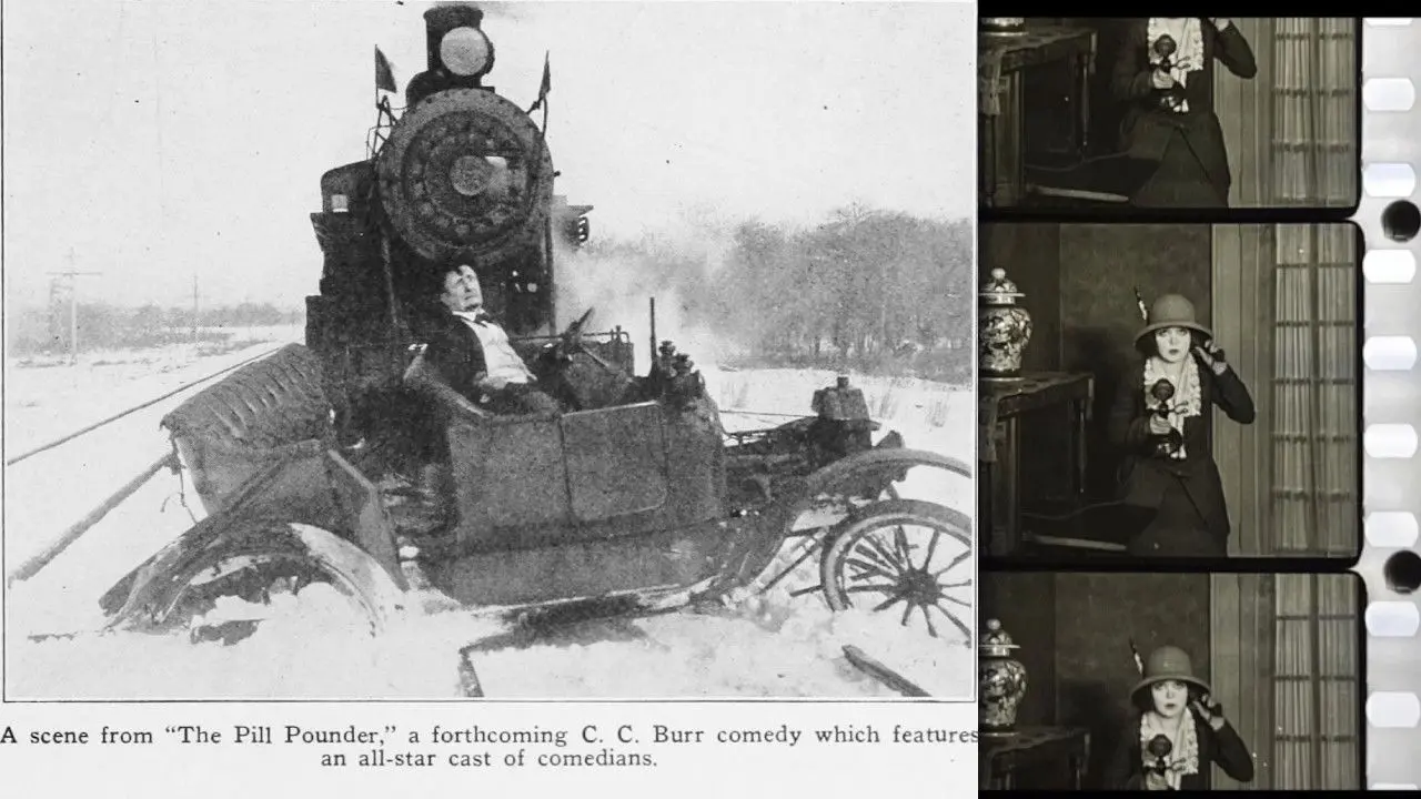 The Pill Pounder backdrop