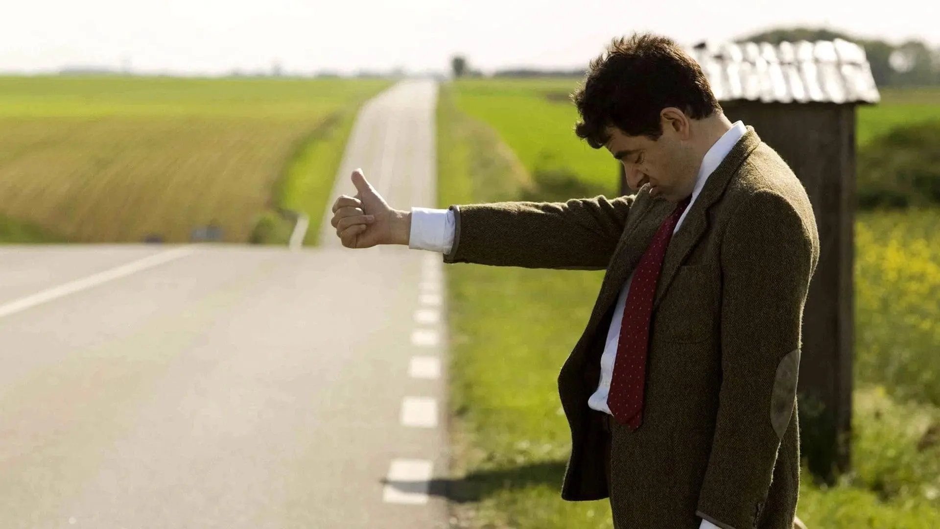 Mr. Bean's Holiday backdrop