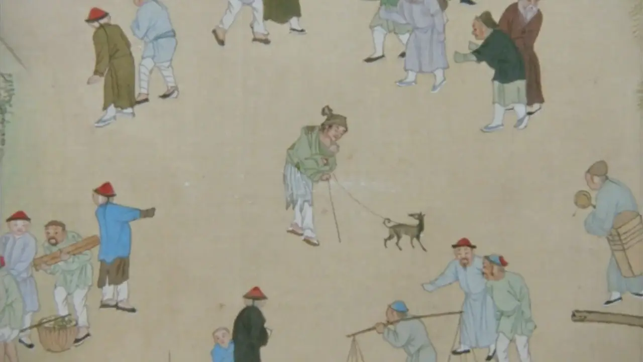 A Day on the Grand Canal with the Emperor of China or: Surface Is Illusion But So Is Depth backdrop