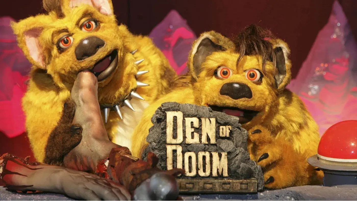 Scratch 'N' Sniff's Den of Doom backdrop