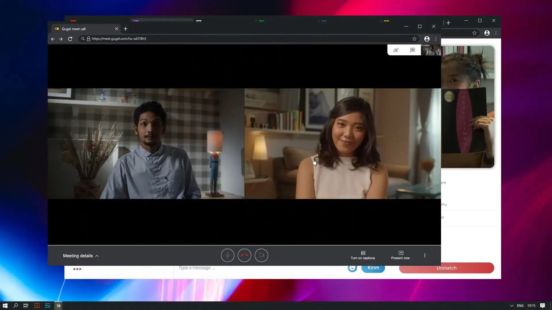 Gombal From Home backdrop