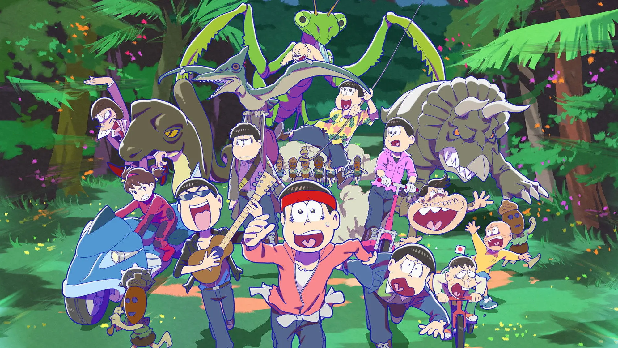 Mr. Osomatsu: The Hipipo Tribe and the Glistening Fruit backdrop