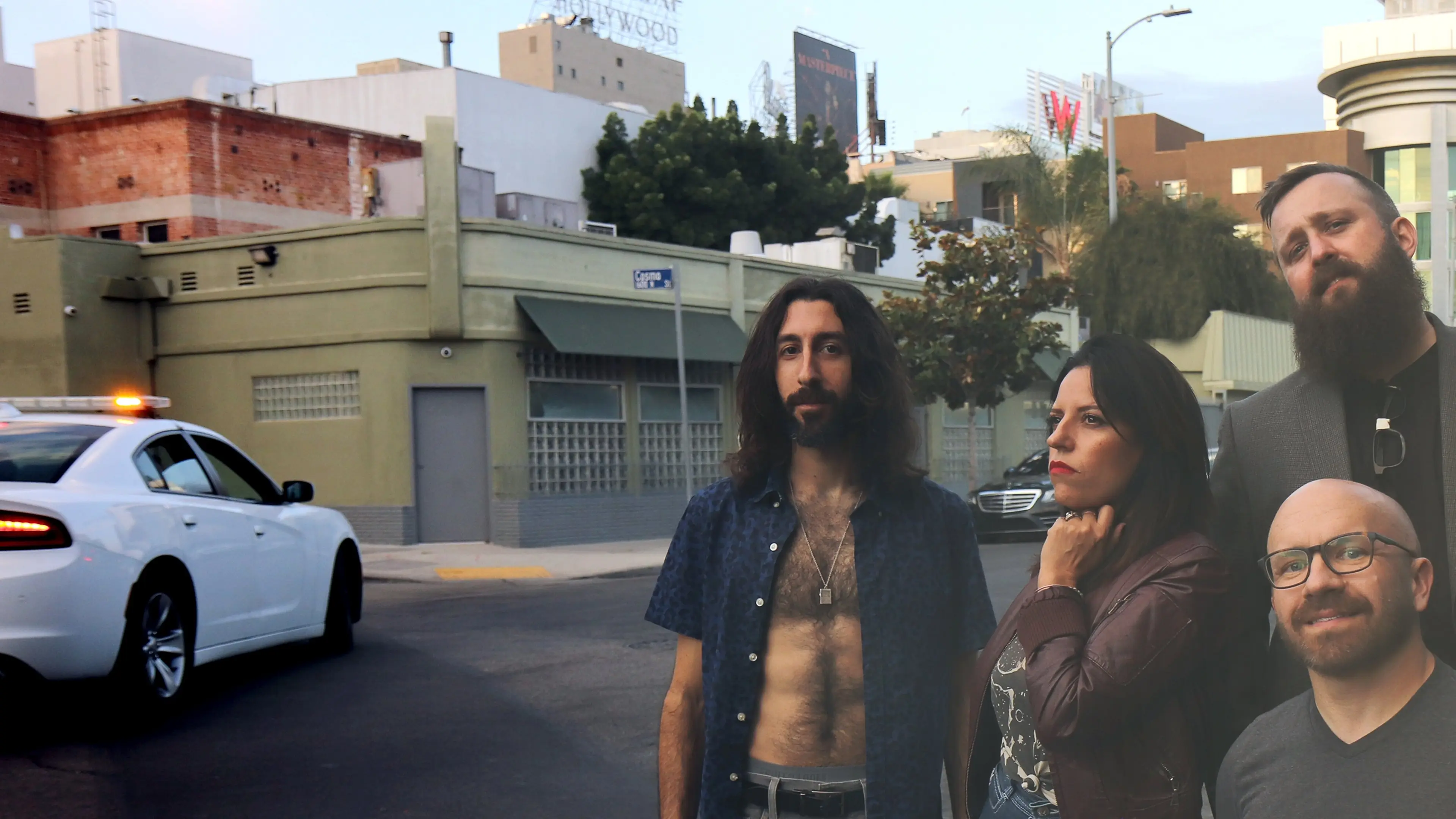 The Get Lost Losers backdrop