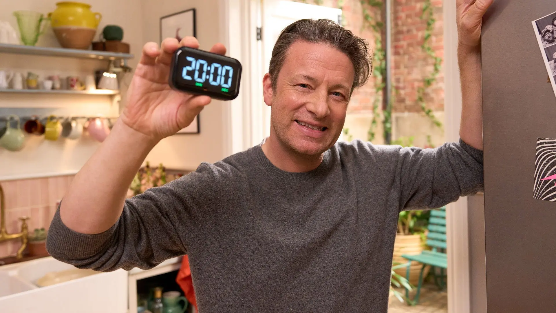 Jamie's 20 Minute Meals backdrop