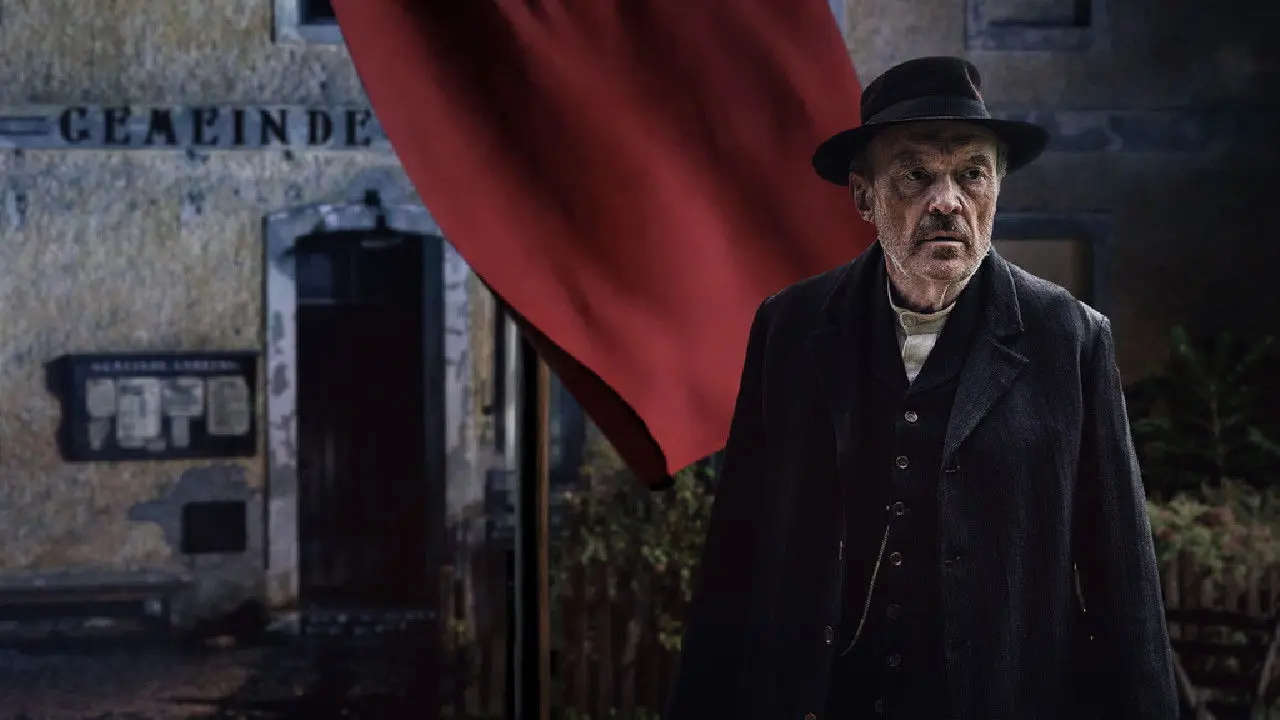 Sturm kommt auf backdrop