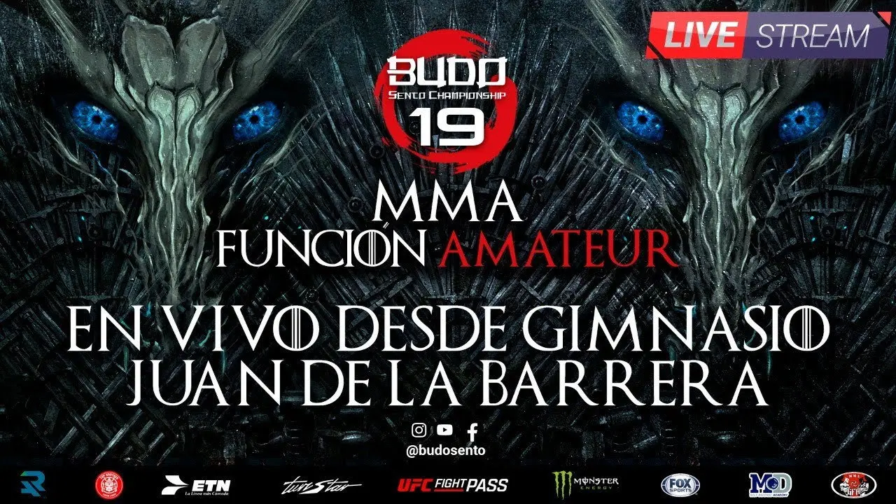 Budo Sento Championship 19 backdrop