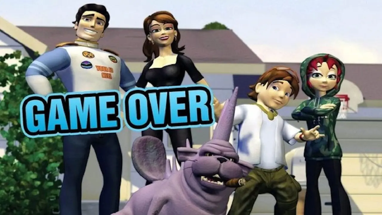 Game Over backdrop