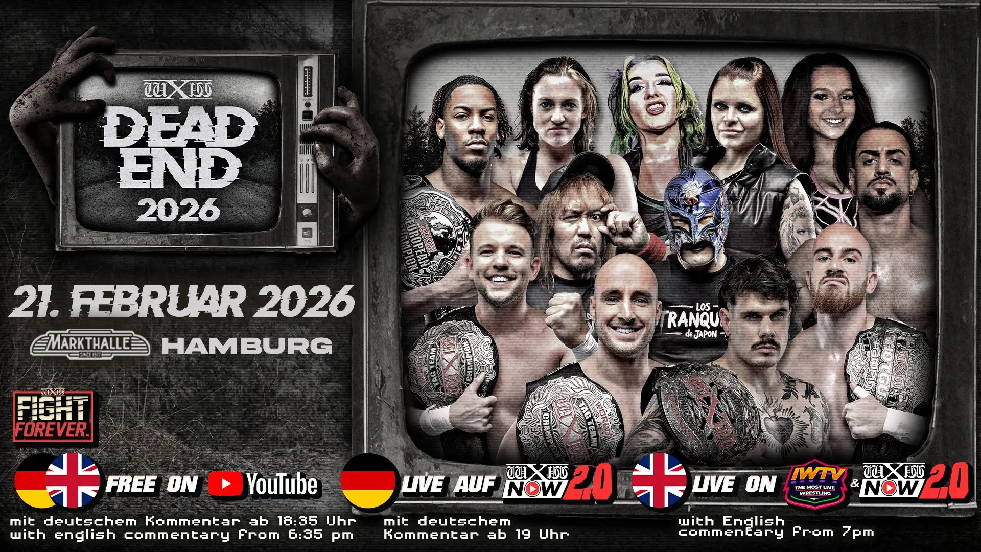 Westside Extreme Wrestling Dead End 2026 backdrop