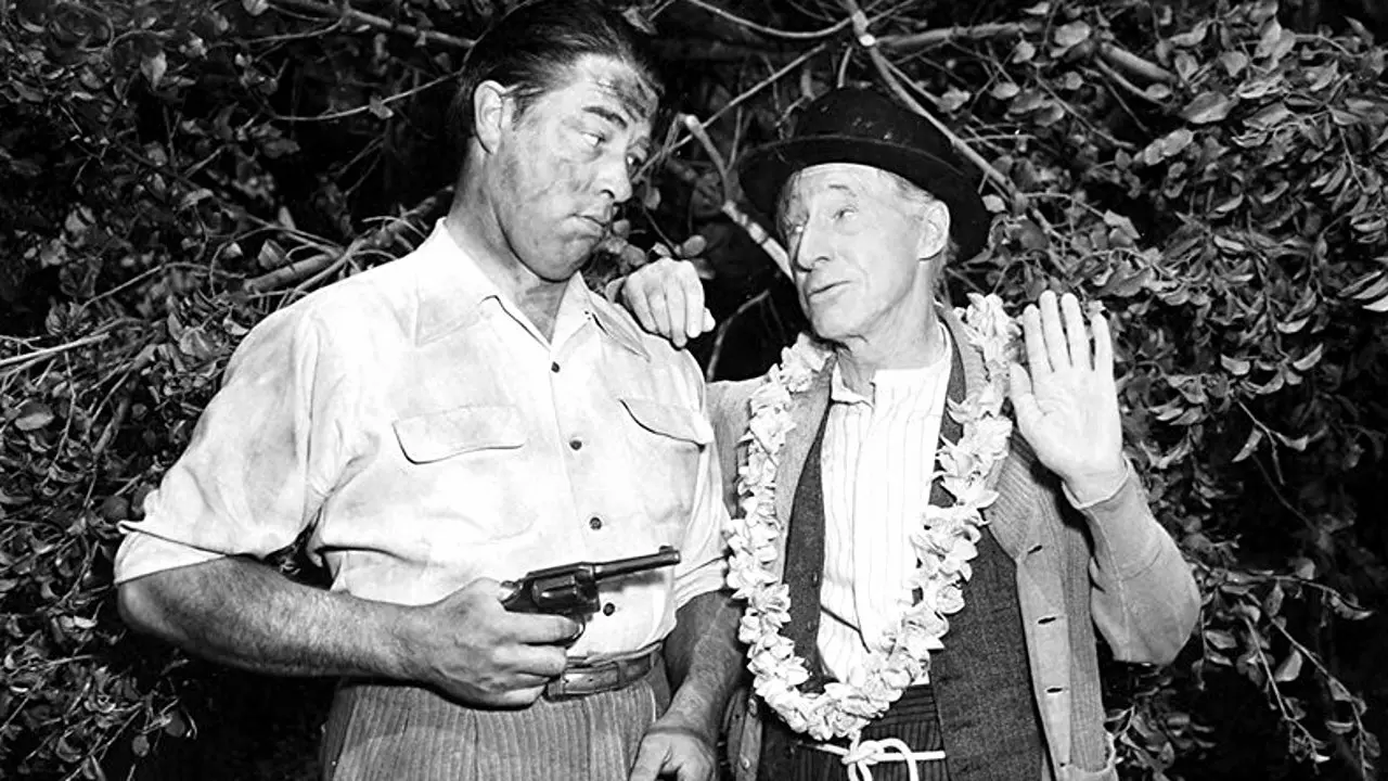 Ma and Pa Kettle at Waikiki backdrop