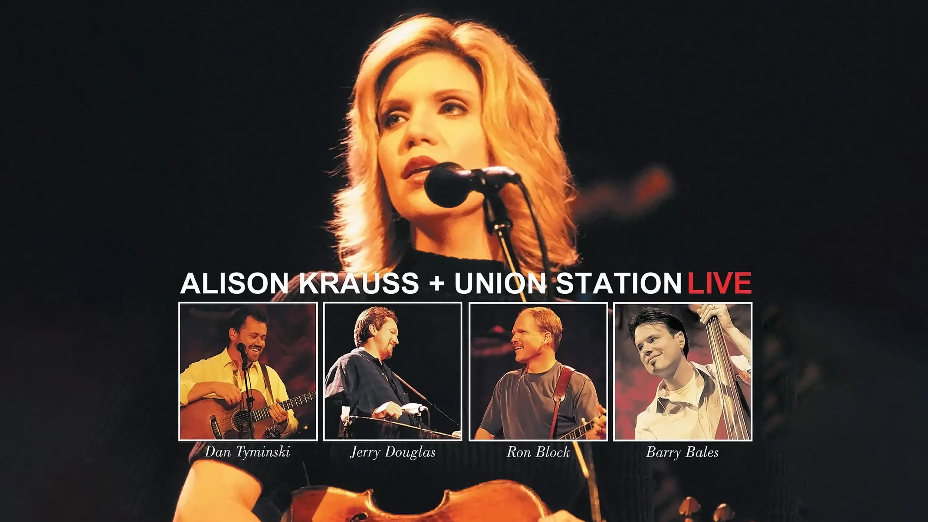 Alison Krauss + Union Station Live backdrop
