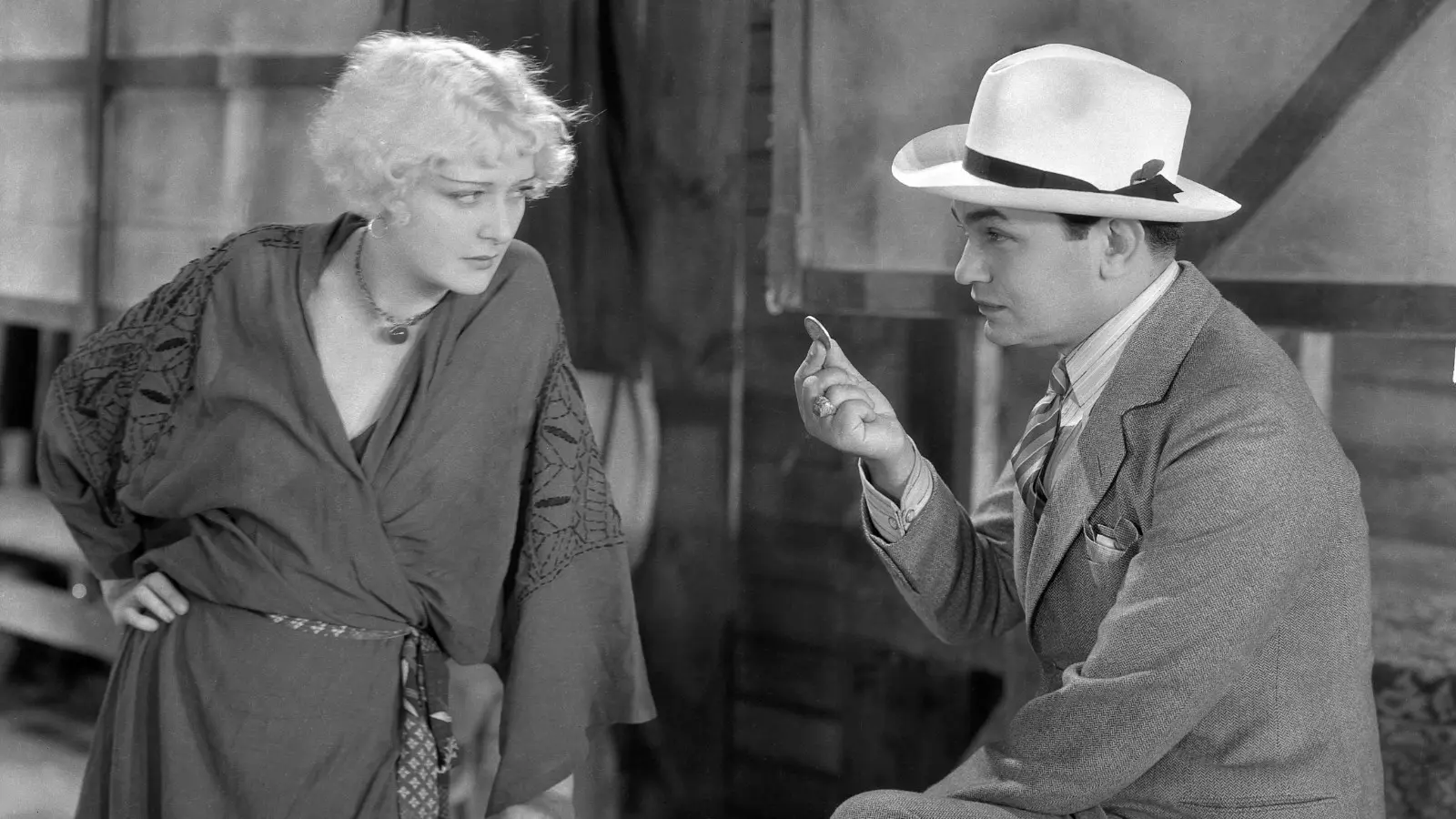 Outside the Law backdrop