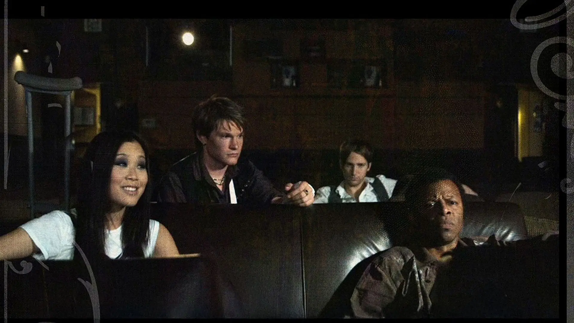 A Night at the Silent Movie Theater backdrop