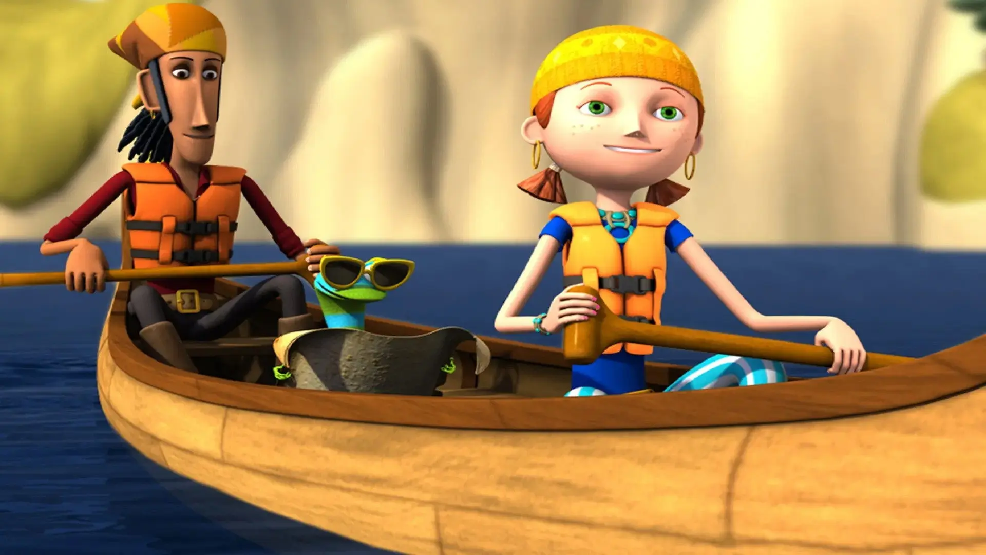 Pirates: Adventures in Art backdrop