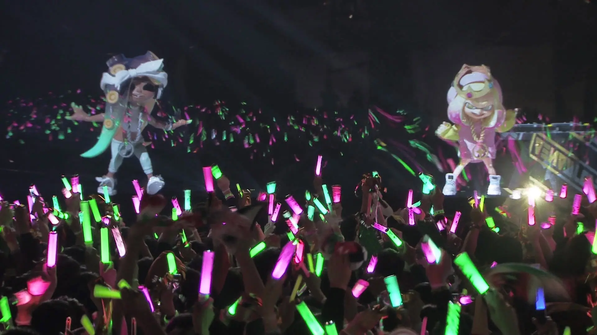 Splatoon 2 Live in Makuhari: Tentalive backdrop