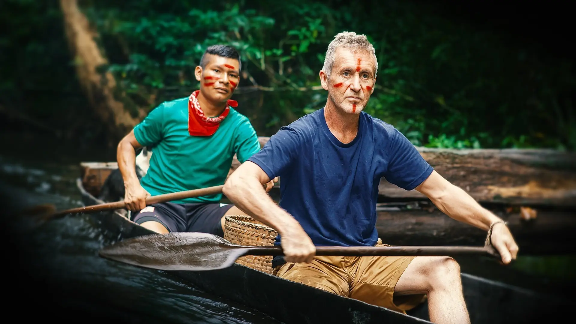 Tribe with Bruce Parry backdrop