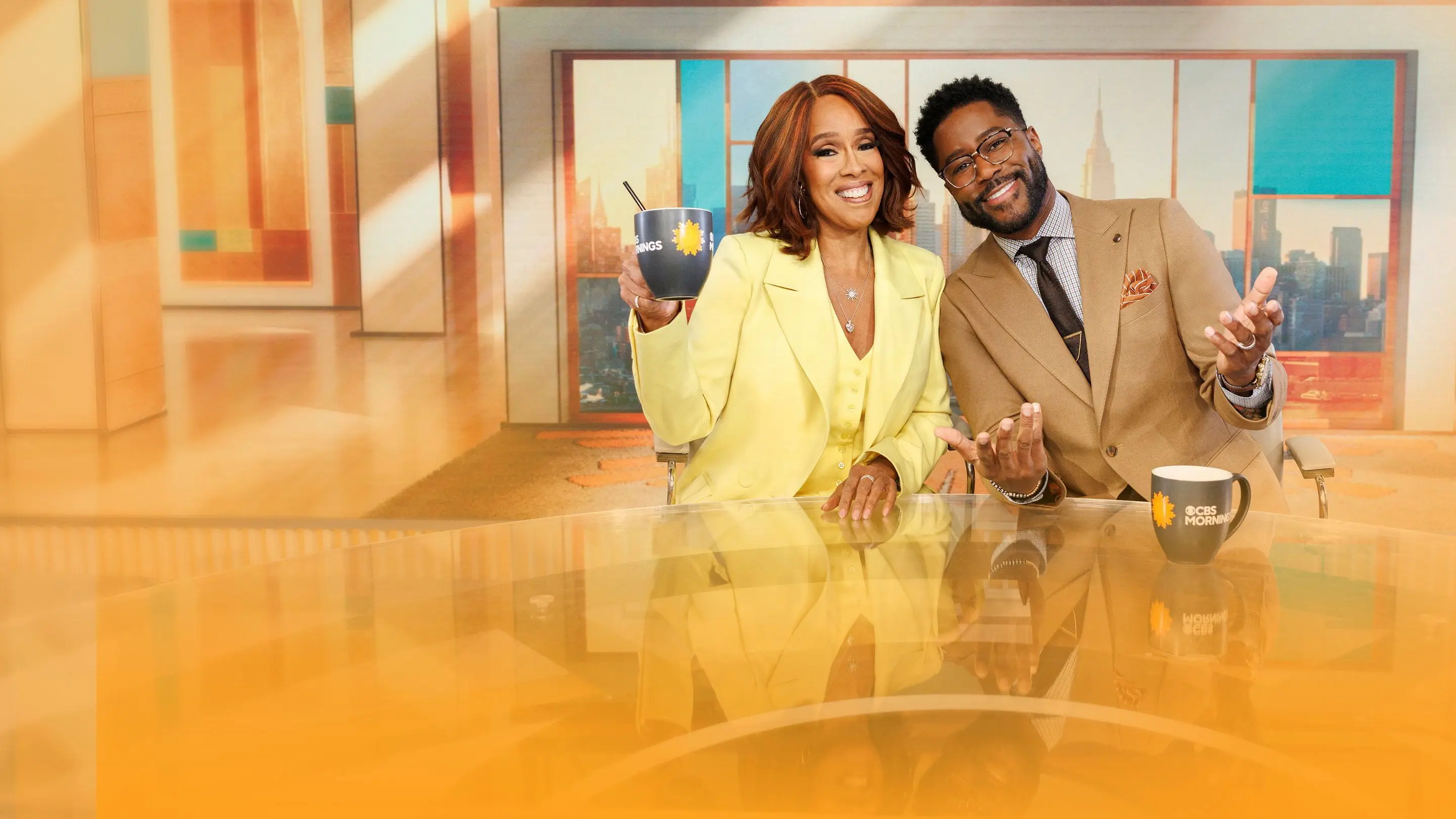 CBS Mornings backdrop