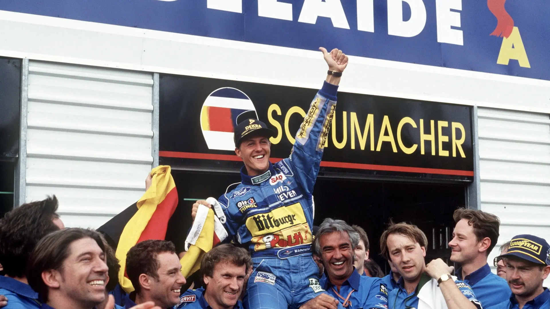 Schumacher '94 - The Birth of a Legend backdrop
