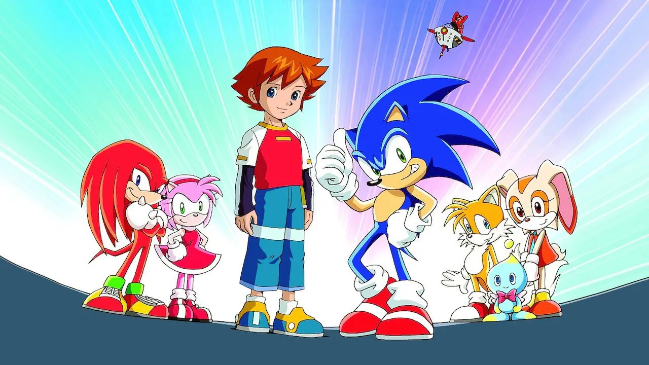 Sonic X backdrop