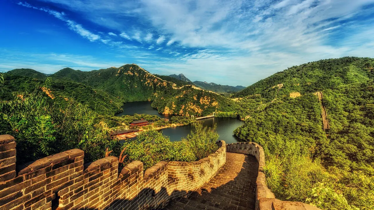 The Great Wall: The Making of China backdrop