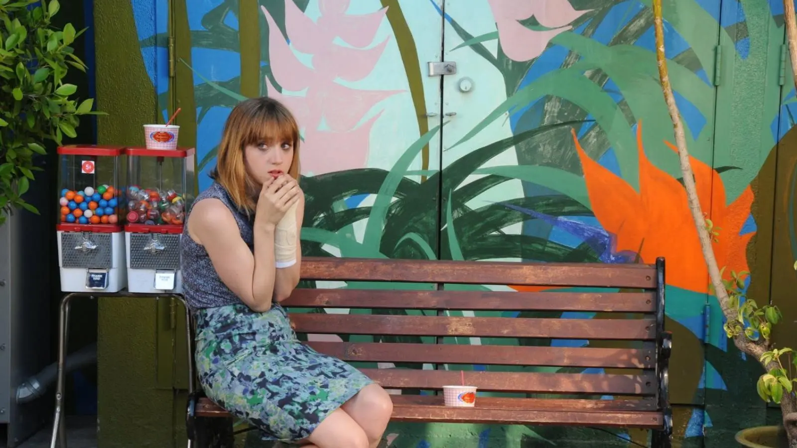 The Pretty One backdrop