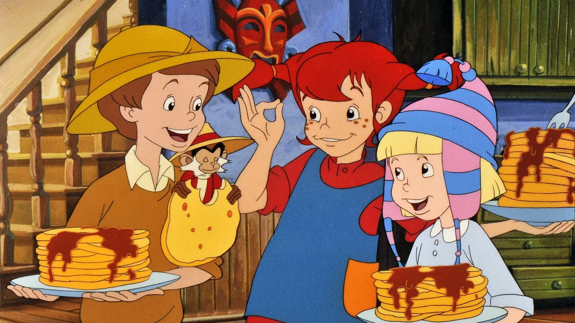 Pippi Longstocking backdrop